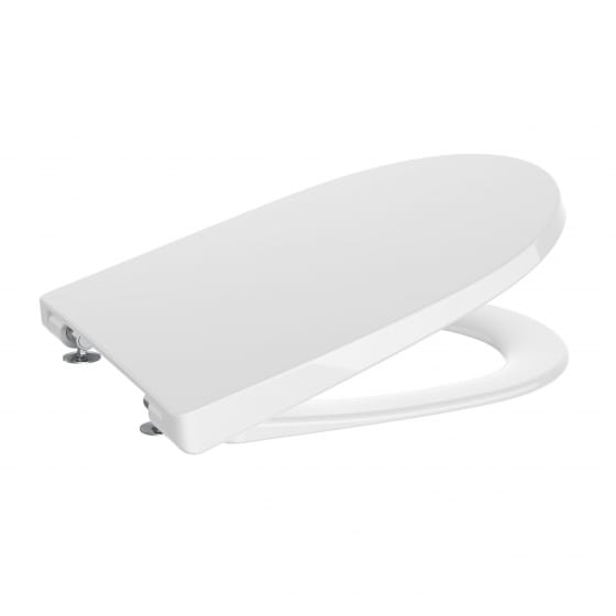 Image of Roca Ona: Compact Soft Closing Toilet Seat & Cover