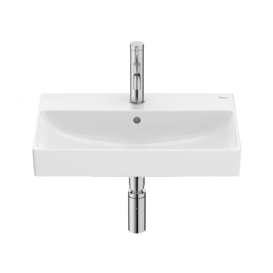 Image of Roca Ona: Compact Wall-Hung Basin (550mm)