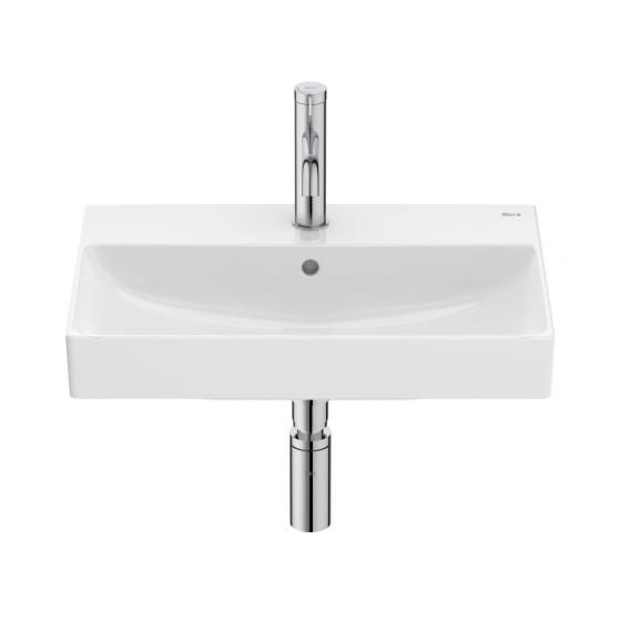 Image of Roca Ona: Compact Wall-Hung Basin (550mm)