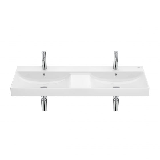 Image of Roca Ona: Wall-Hung Double Basin