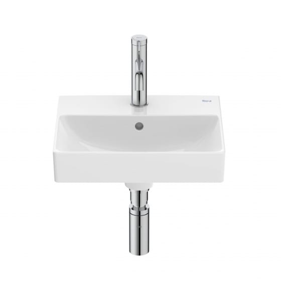 Image of Roca Ona: Compact Wall-Hung Basin (400mm)