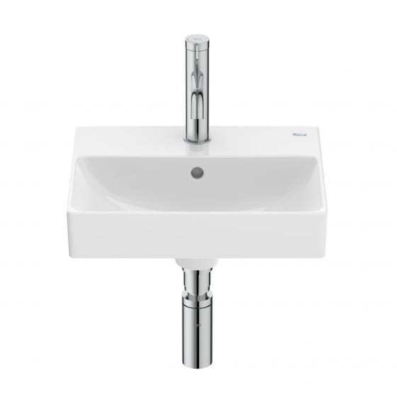 Image of Roca Ona: Compact Wall-Hung Basin (400mm)