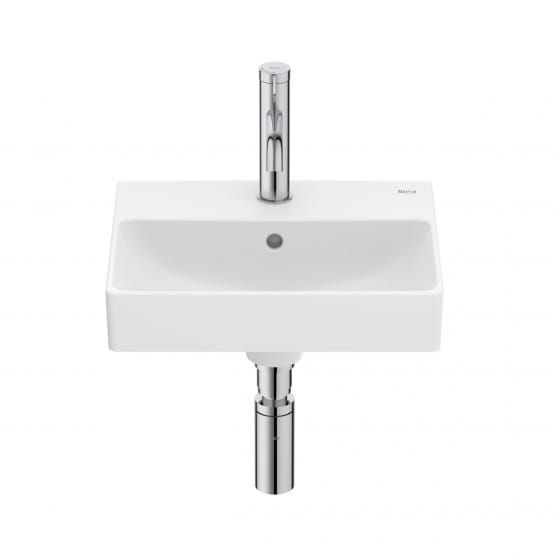 Image of Roca Ona: Compact Wall-Hung Basin (400mm)