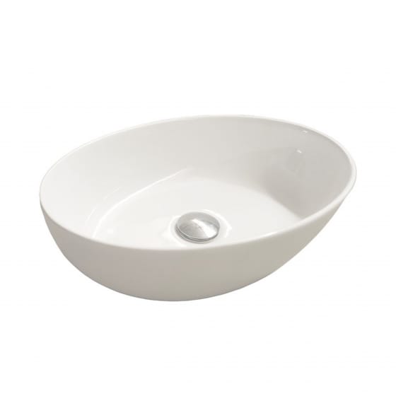 Image of Britton: Oval Countertop Basin