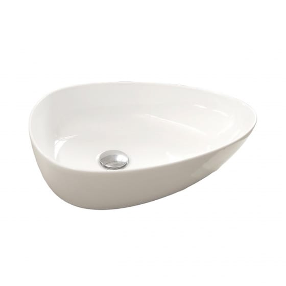 Image of Britton: Pebble Countertop Basin