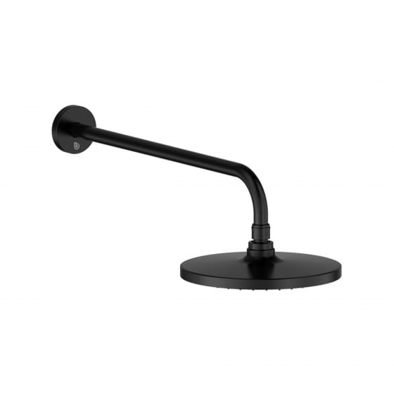 Image of Britton: Hoxton 2.0 Wall-mounted Rain Shower Head & Arm (200mm)