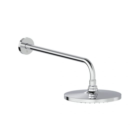 Image of Britton: Hoxton 2.0 Wall-mounted Rain Shower Head & Arm (200mm)