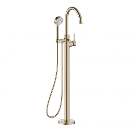 Image of Britton: Hoxton 2.0 Floorstanding Mono Bath Shower Mixer Tap