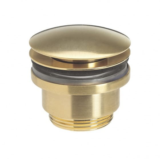 Image of Britton: Hoxton Universal Basin Waste (Brushed Brass)