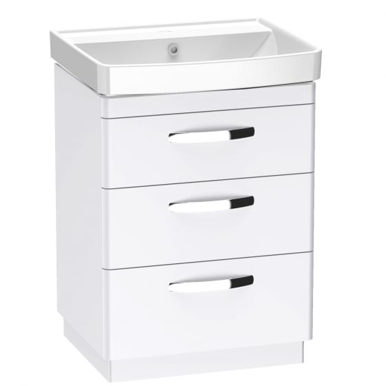 Image of Tavistock Compass Three Drawer Floorstanding Unit