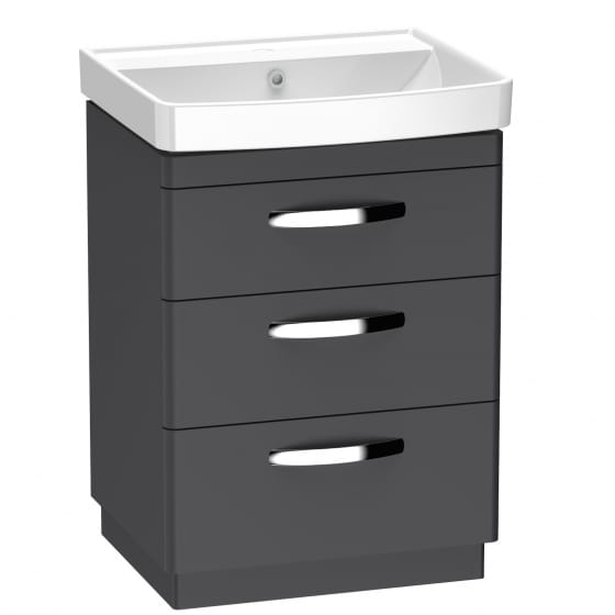 Image of Tavistock Compass Three Drawer Floorstanding Unit