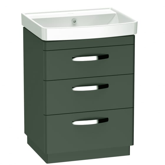 Image of Tavistock Compass Three Drawer Floorstanding Unit