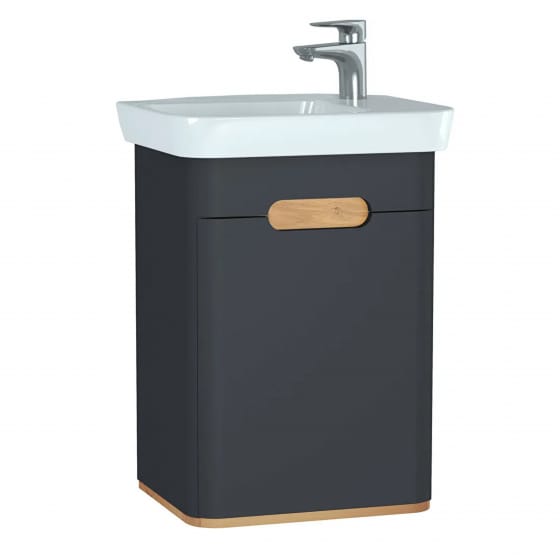 Image of Vitra: Sento Compact Washbasin Unit (50 cm)