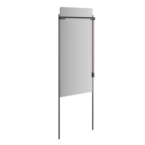 Image of VitrA: Equal Wall-mounted Illuminated Flat Bathroom Mirror