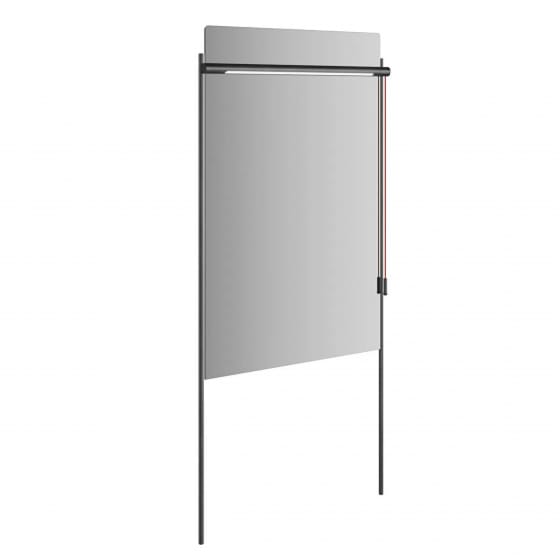 Image of VitrA: Equal Wall-mounted Illuminated Flat Bathroom Mirror