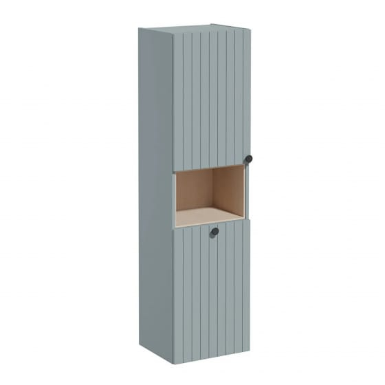 Image of VitrA: Root Groove Wall-hung Cabinet Unit with Laundry Basket (400mm)