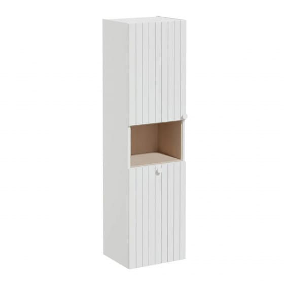 Image of VitrA: Root Groove Wall-hung Cabinet Unit with Laundry Basket (400mm)