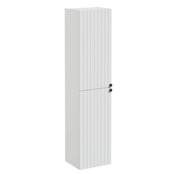 Image of VitrA: Root Groove Wall-hung Tall Cabinet Unit with Two Doors (420mm)