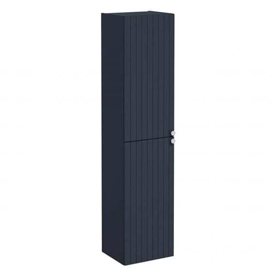 Image of VitrA: Root Groove Wall-hung Tall Cabinet Unit with Two Doors (420mm)
