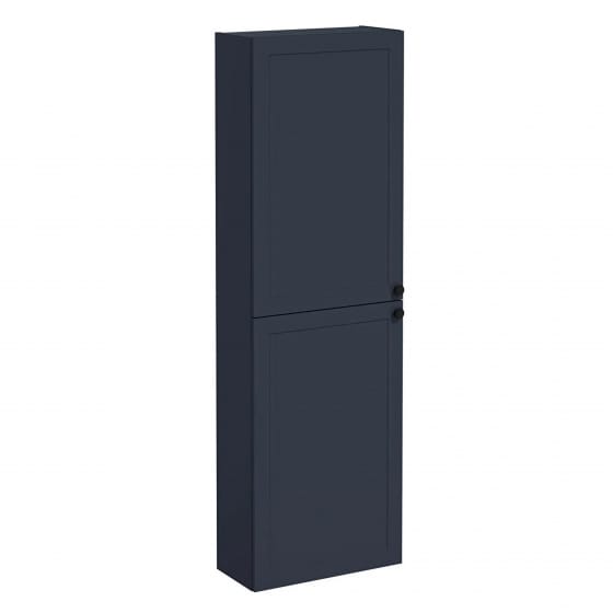 Image of VitrA: Root Classic Wall-hung Tall Cabinet Unit with Two Left-handed Doors (550mm)