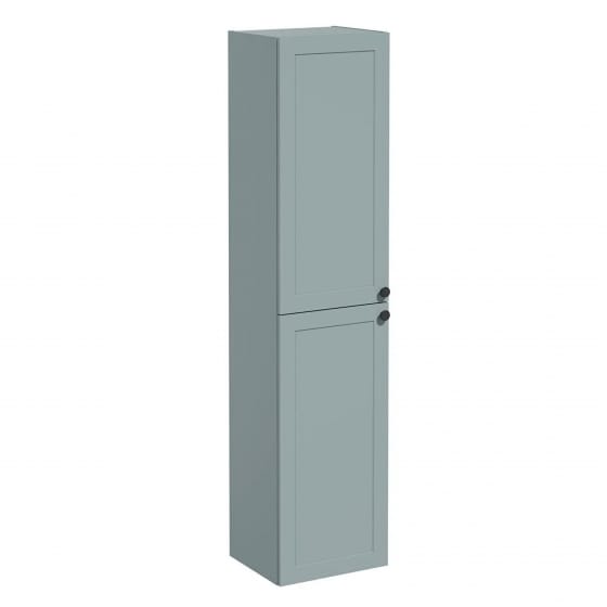 Image of VitrA: Root Classic Wall-hung Tall Cabinet Unit with Two Left-handed Doors (400mm)