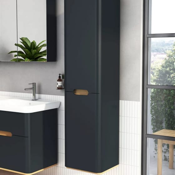 Image of Vitra: Sento Wall-hung Tall Storage Unit (40cm)