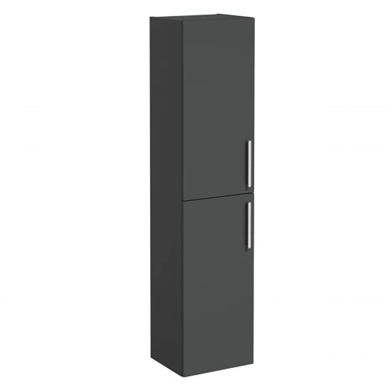 Image of VitrA: Root Flat Wall-hung Tall Cabinet Unit 400mm