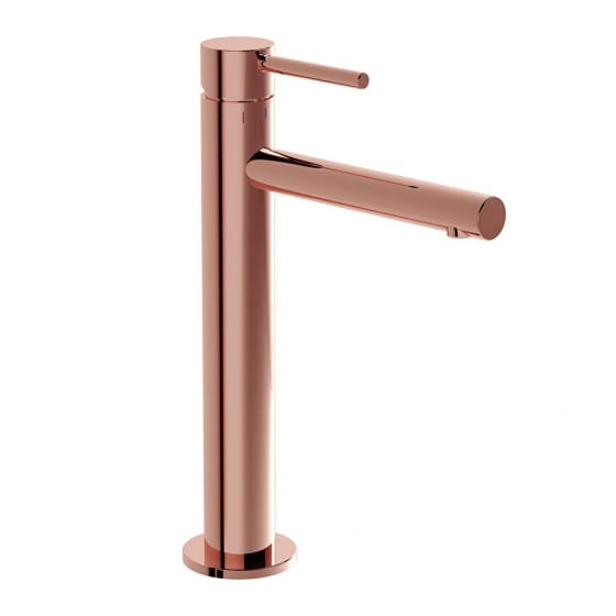 Image of VitrA: Origin Countertop Basin Mixer Tap (Soft Copper)