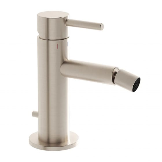 Image of VitrA: Bidet Mixer Tap with Pop-Up Waste