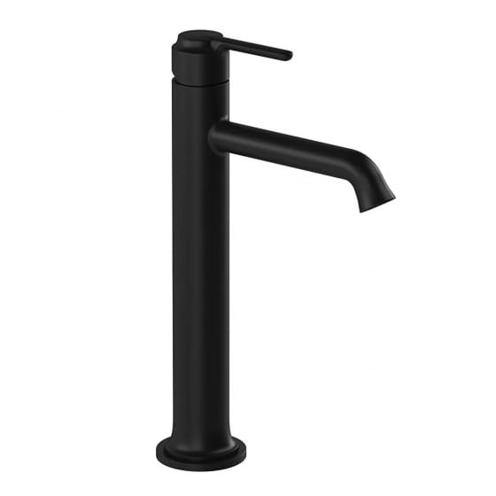 Image of VitrA: Origin Classic Tall Basin Mixer Tap with Top Handle