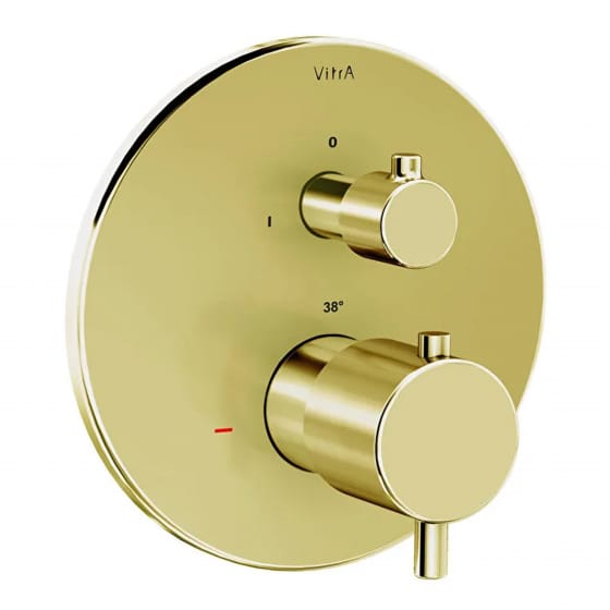 Image of VitrA: Origin Thermostatic Bath & Shower Mixer Valve (2-Way)