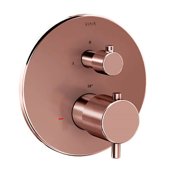Image of VitrA: Origin Thermostatic Bath & Shower Mixer Valve (2-Way)