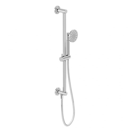 Image of VitrA: Origin Classic Slide Rail Shower Kit With Outlet Elbow