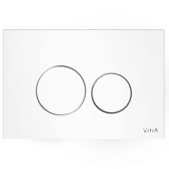 Image of VitrA: Origin Wall-mounted Flush Plate