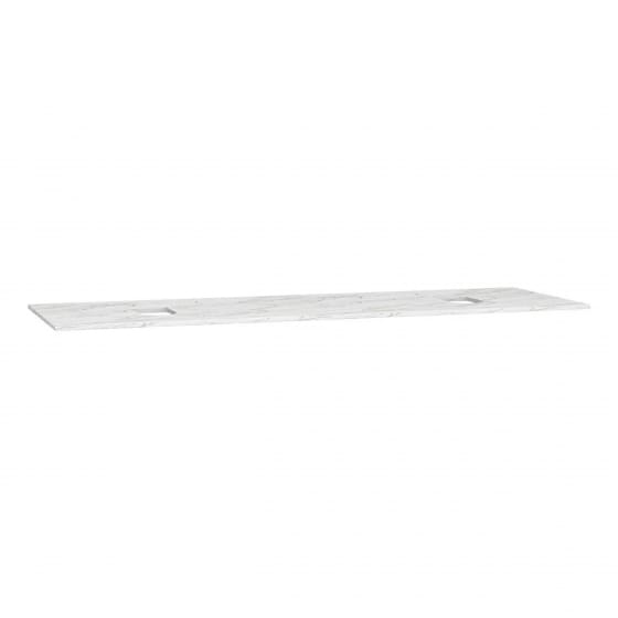 Image of VitrA: Origin Neolith Countertop with Two Siphon Holes (1500mm)