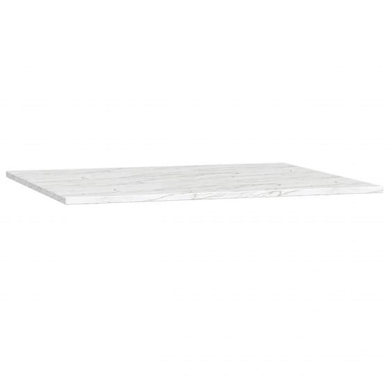 Image of VitrA: Origin Calacatta Silk Neolith Countertop with No Tap Hole (600mm)