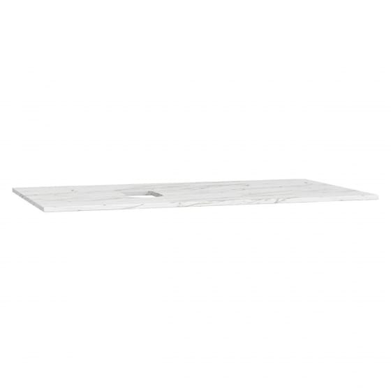 Image of VitrA: Origin Neolith Countertop with Left-side Siphon Hole (900mm)