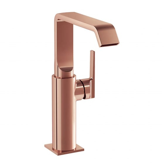 Image of VitrA: Suit Tall Basin Mixer Tap with Side Handle