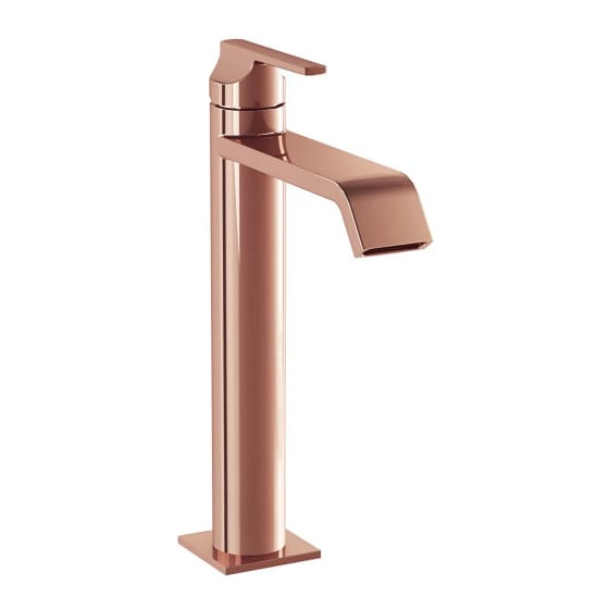 Image of VitrA: Suit Tall Basin Mixer Tap with Lever Handle For Countertop Basins