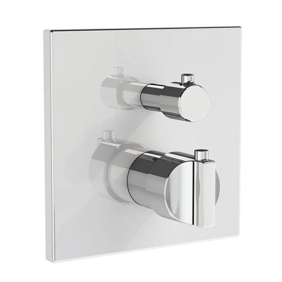 Image of VitrA: Suit Thermostatic Bath & Shower Mixer Valve