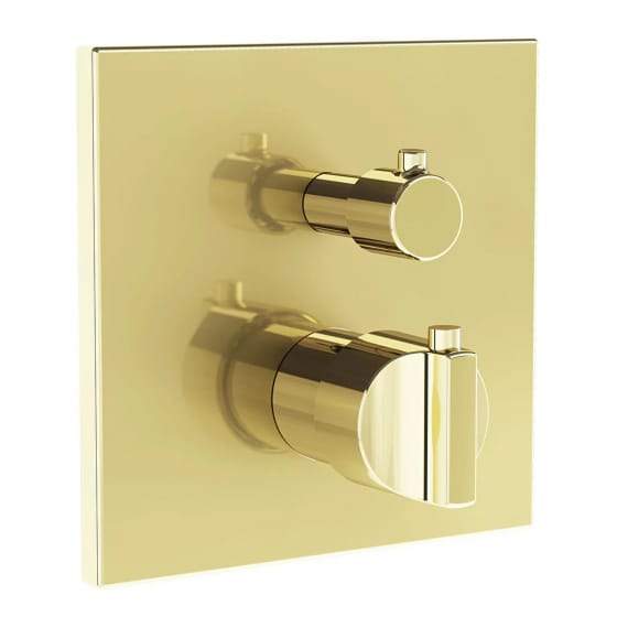 Image of VitrA: Suit Thermostatic Bath & Shower Mixer Valve