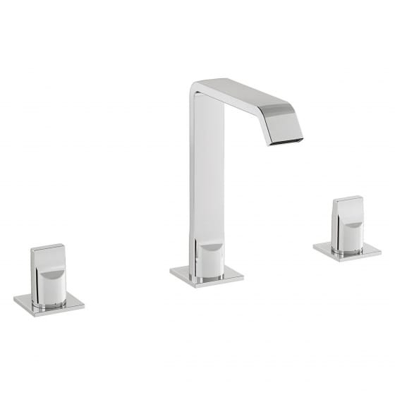 Image of VitrA: Suit Deck-mounted Basin Mixer with Side Handles (3TH)