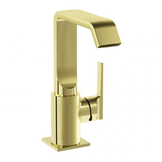 Image of VitrA: Suit Deck Basin Mixer Tap with Side Handle