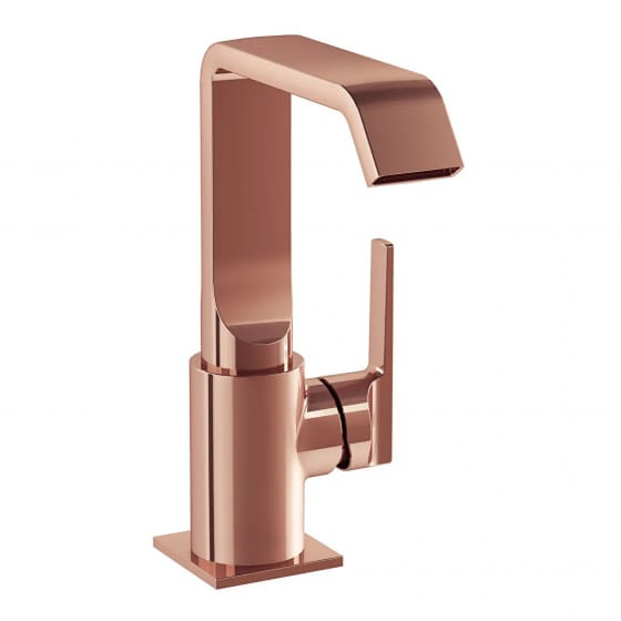 Image of VitrA: Suit Deck Basin Mixer Tap with Side Handle