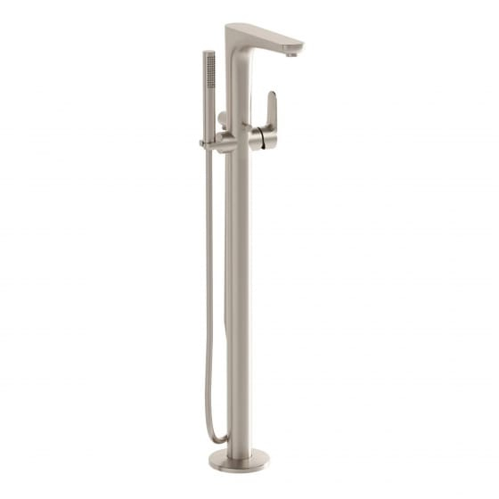 Image of VitrA: Root Round Floor-standing Bath Shower Mixer Tap