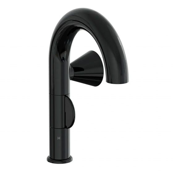 Image of VitrA: Liquid Deck-mounted Basin Mixer with Right Handle