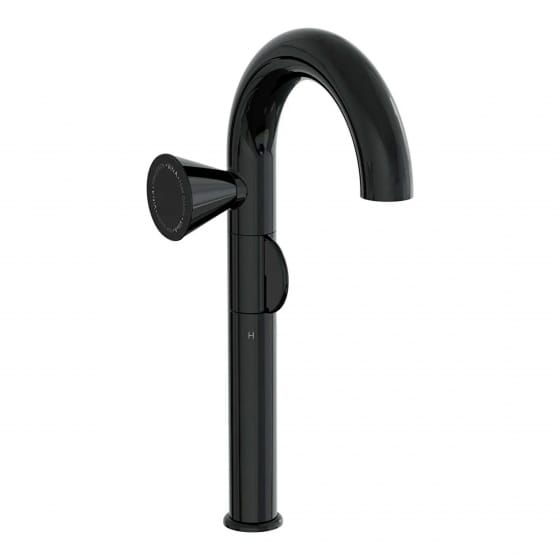 Image of VitrA: Liquid Countertop Tall Basin Mixer with Left Handle