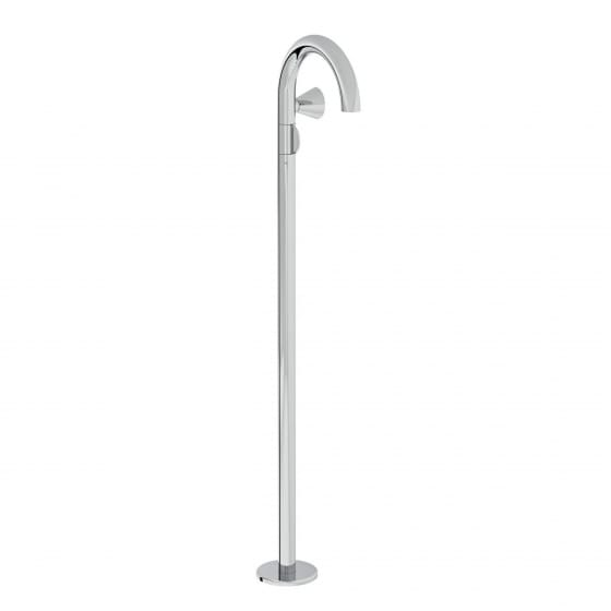 Image of VitrA: Liquid Floor-mounted Basin Mixer Tap with Right Handle
