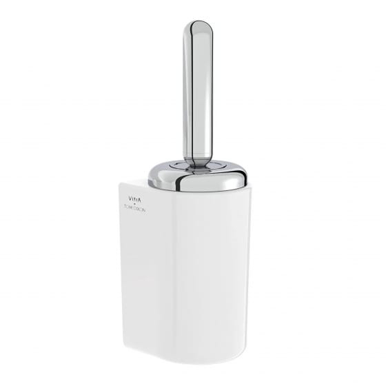 Image of VitrA: Liquid Wall Mounted Toilet Brush & Holder