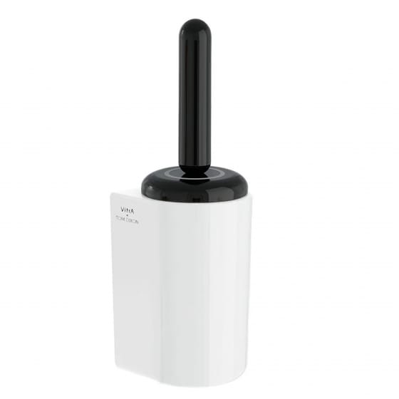 Image of VitrA: Liquid Wall Mounted Toilet Brush & Holder
